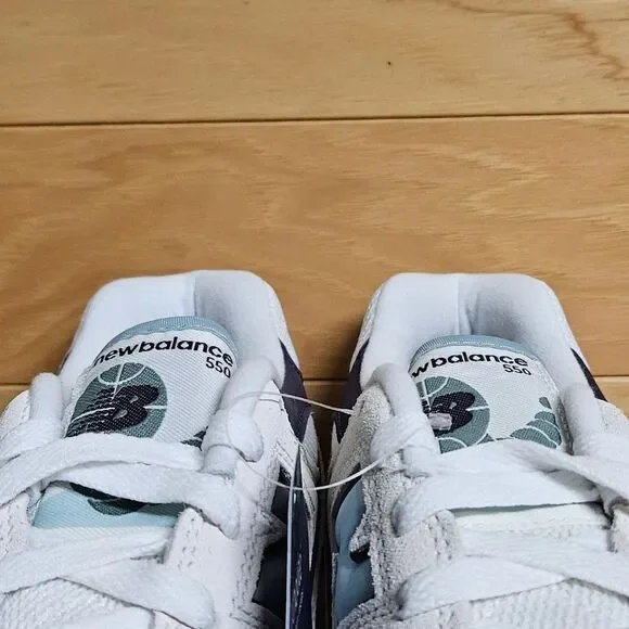 New Balance 550 Sea Salt White Grey Womens Shoe Sneaker BBW550NB - Picture 5 of 11